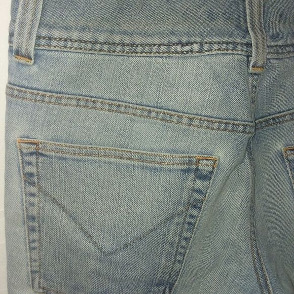 Tommy Hilfiger blue jeans hipster bootcut women's size 12 button waist snap flap - Picture 7 of 16